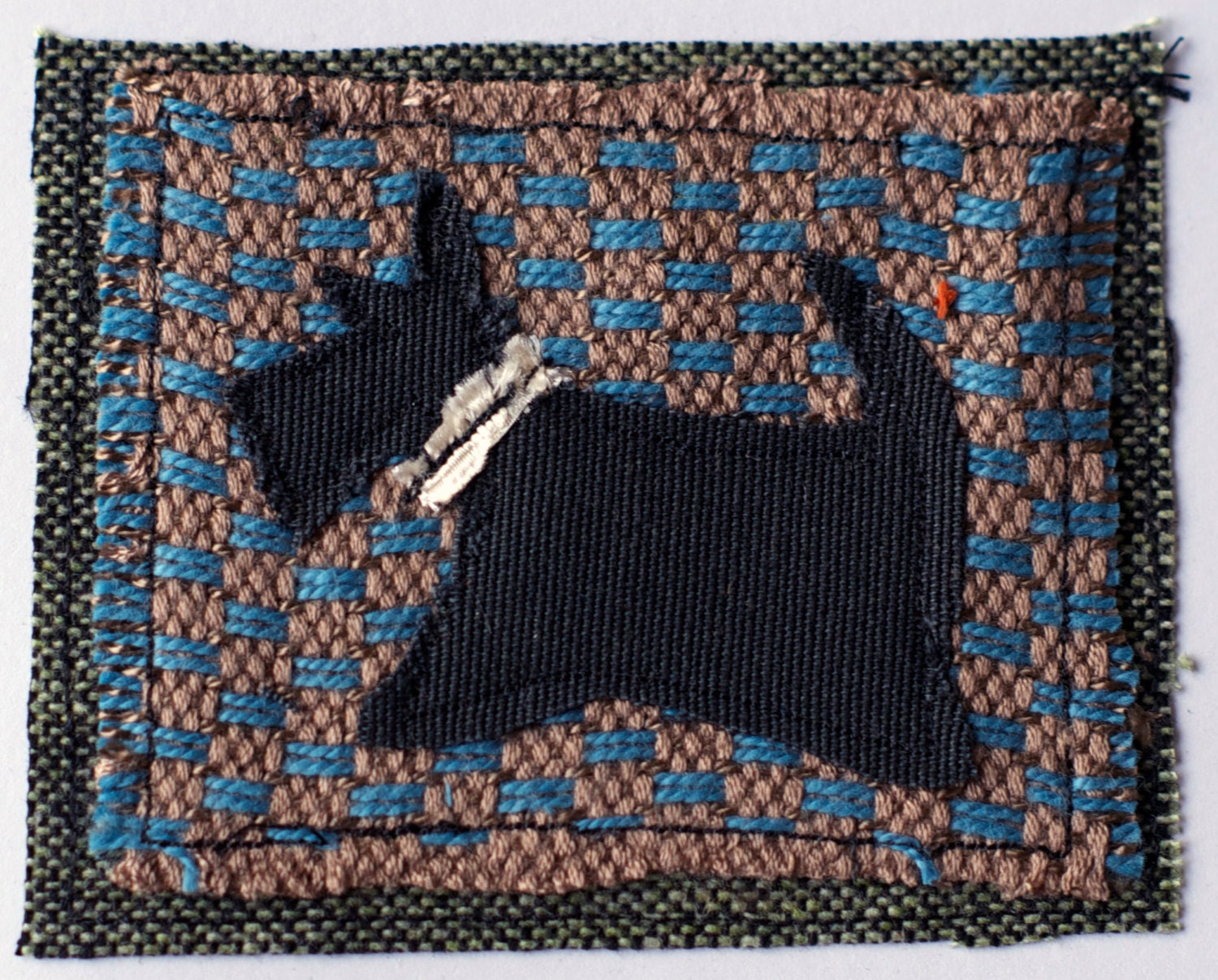 Scottie Dog Card - Blue
