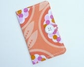 Business / Credit Card Case - Lollies in Peach