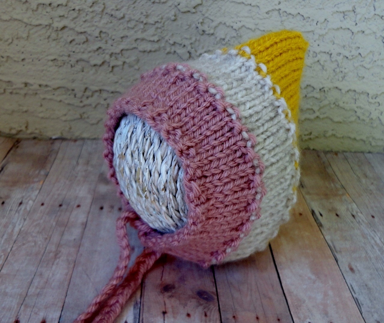 Baby Hat Newborn Baby Pixie Bonnet Baby Handmade Knit Beanie Hat Photo Prop Accessories Children