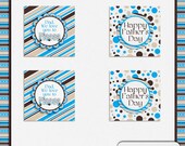 Father's Day Love You to Pieces Joy Party Circles Il_170x135