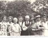 Vintage Photograph, Identified Group, Family