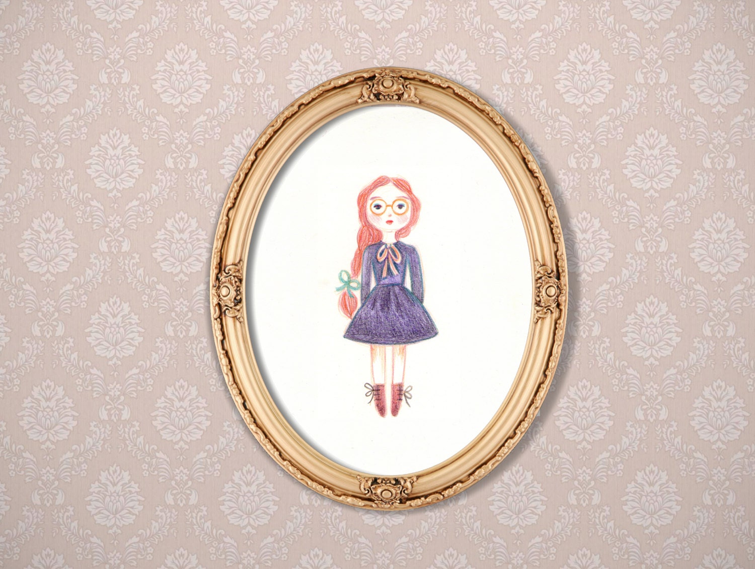 Cléo - Original illustration by Dedalos