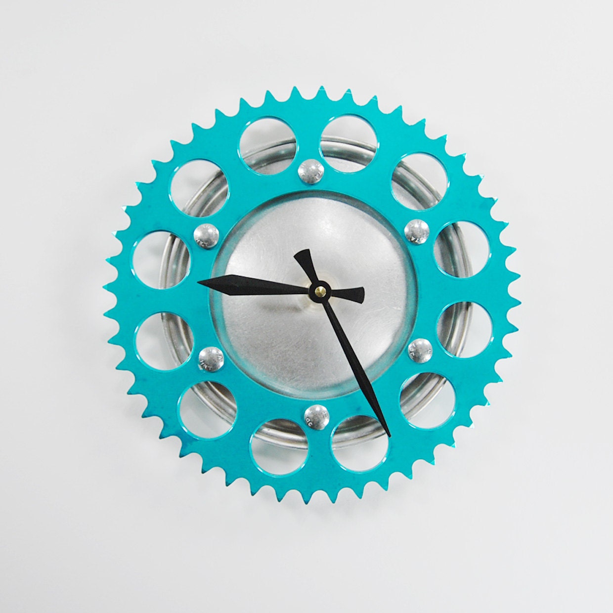 Blue Moon Sprocket Clock