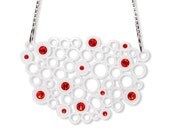Laser Cut Illusion Bubbles Necklace - IntoIt Series
