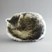 Sleeping Cat Printed Pillow
