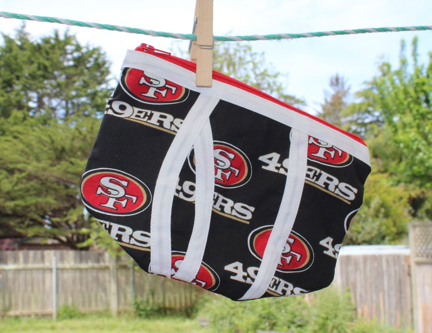 49er underwear purse