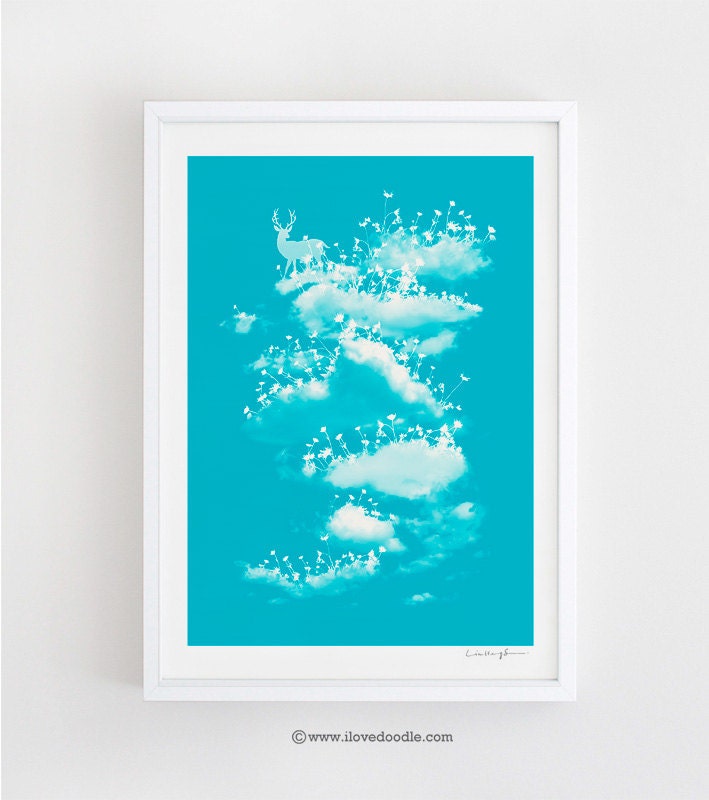 A Walk in the Clouds - Print