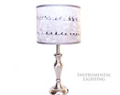 Birds on a Wire Drum Lamp Shade