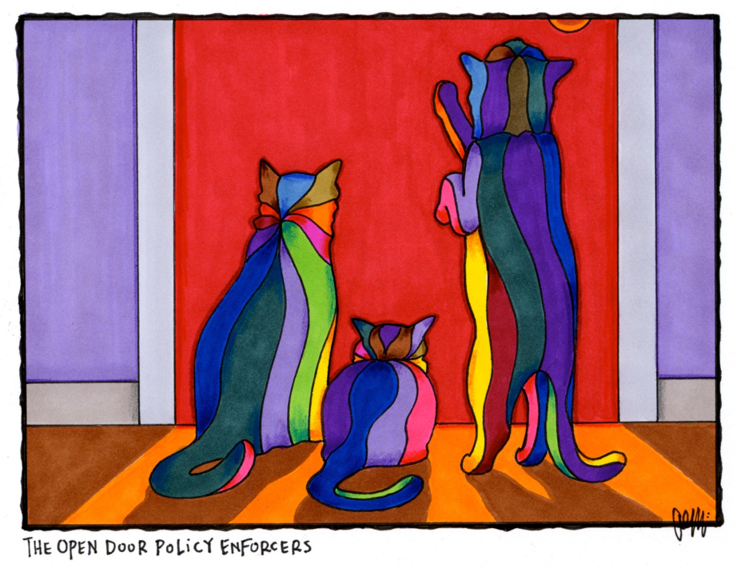 The Open Door Policy Enforcers