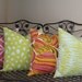 Trina Turk 20" x 20" Trellis Print-Watermelon Designer Pillow Cover