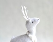 white woods deer - soft sculpture animal