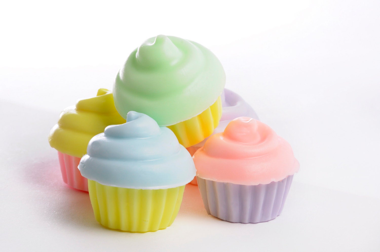 Mini Cupcake 50 - Party Favors - Cupcake Soap - First Birthday