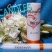 Unity Candle With Tapers Heart Design Personalized - Your choice of color