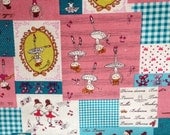 Ballerina patchwork designed One yard
