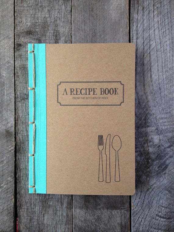 Personalized Recipe Book-Choose Your Own Binding Color