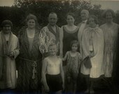 Vintage Photo "Ready for Warm Waters", Photography, Paper Ephemera, Snapshot, Old Photo, Collectibles - 0014
