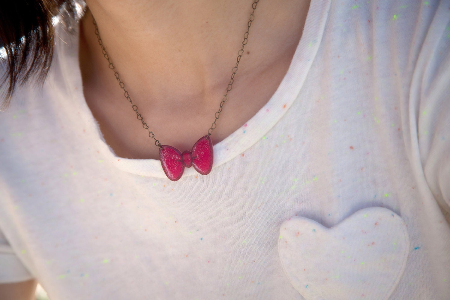 Bow Necklace