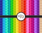 Digital Paper Pack - Bright Spotty Digital Scrapbooking Paper Pack - Personal and Commercial - Instant Delivery