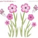 MEMORIAL DAY SALE Huge Butterfly & Flower Wall Decal Nursery Decor Art Sticker