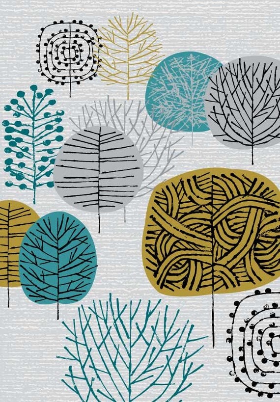 I Love Woodland, limited edition giclee print