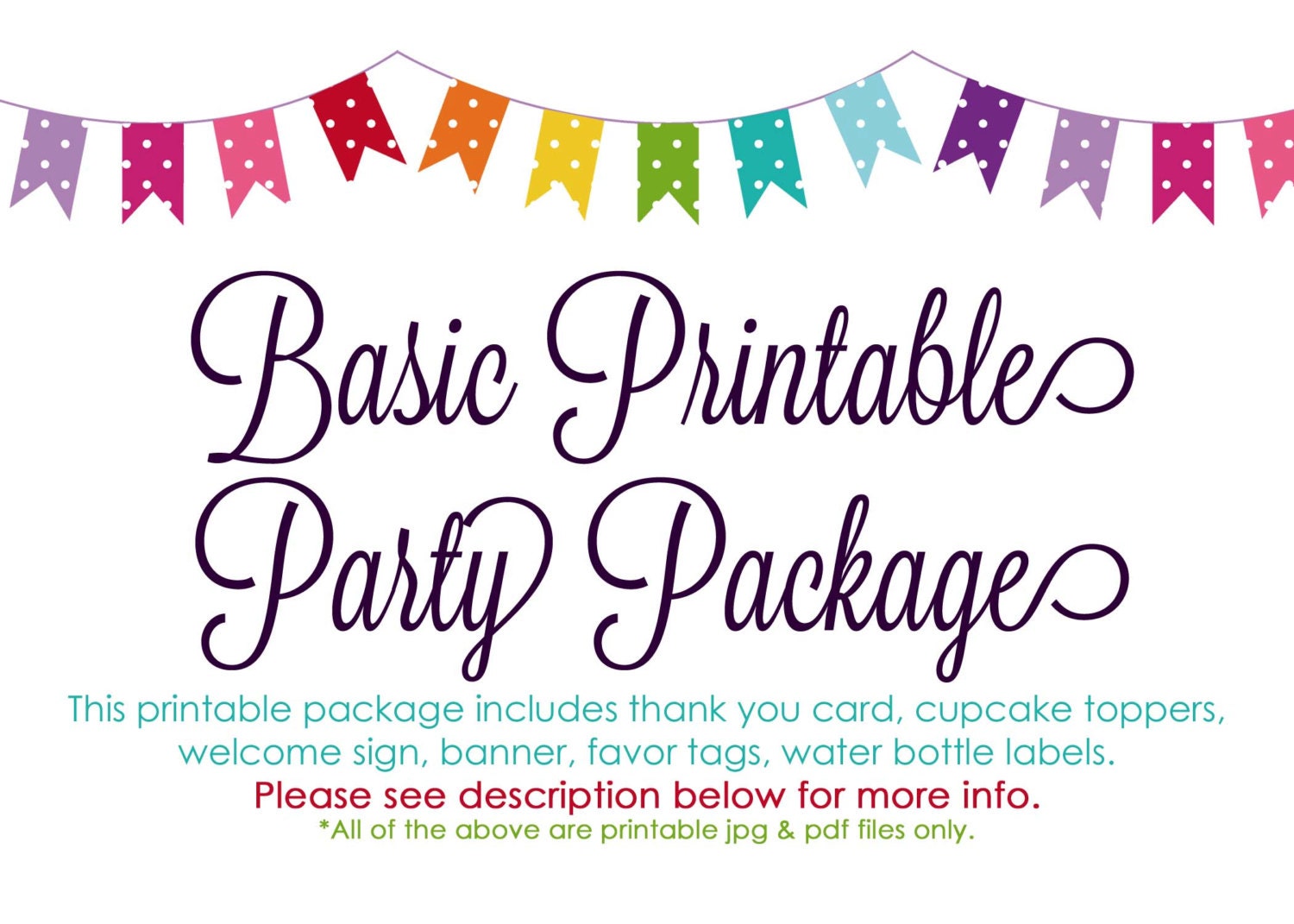 Basic Printable Party Package Il_170x135