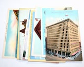 12 Vintage Washington Postcards Blank - Wedding Guestbook
