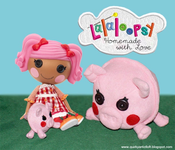 Pattern: Lalaloopsy Pig Plush