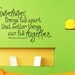 Art Wall Decals Wall Stickers Vinyl Decal Quote - Marilyn Monroe - Sometimes things fall apart