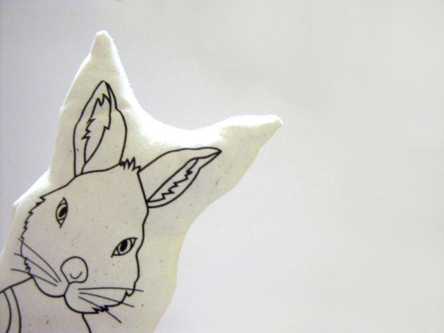 Julié, a educated bunny. PDF Sewing patterns. Instant download