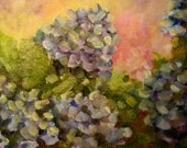 Painting Floral - Oil Painting Hydrangea - Flower Painting - Still Life Floral Painting