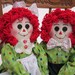 Raggedy Ann and Andy dolls