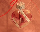 Sale Roses Glass Heart Gift Love Notes Always And Forever