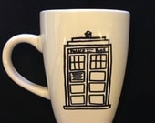 Dr. Who Tardis Bad Wolf Mug
