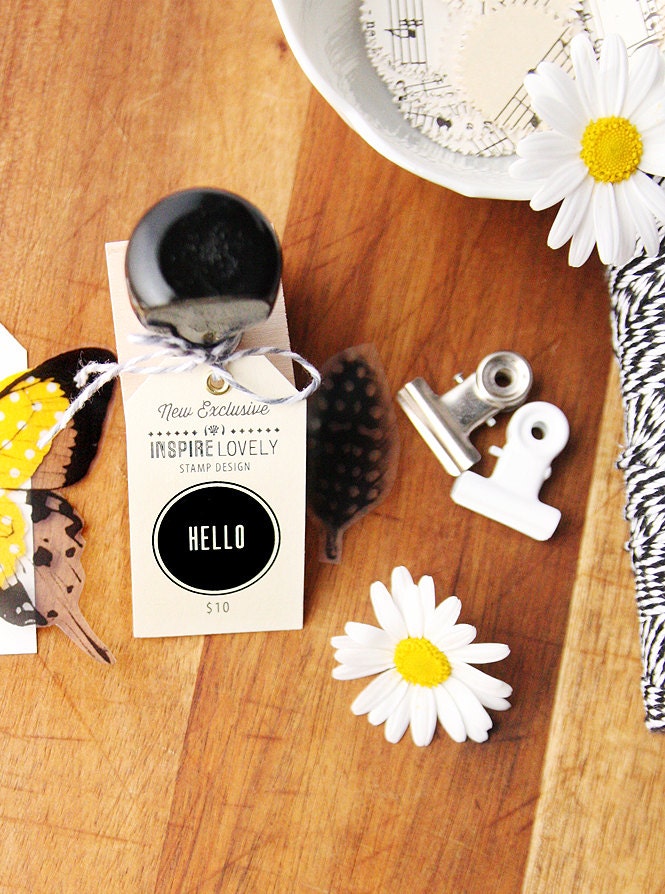 Exclusive Stamp - HELLO