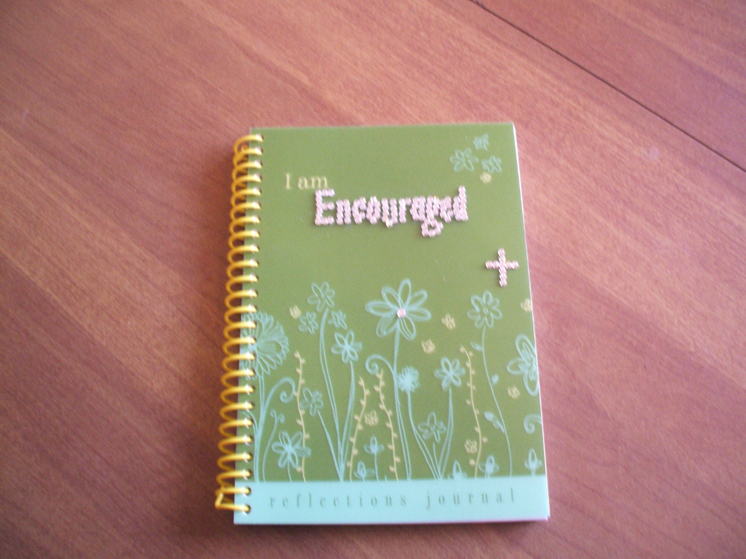 I Am Encouraged Green Inspirational Journal
