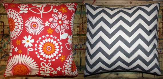 Chevron Pillow Cover Set 18" x 18"