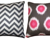 Chevron Pillow Cover Set 18" x 18"