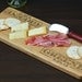 Personalized Cheese, Bread, or Charcuterie, Custom Engraved - White Oak 6"x15" - Wedding Gift, Anniversary Gift, Personalized