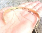personalized bracelet, gold bracelet, silver bracelet, copper bracelet, hand stamped jewelry, cuff, bracelet, secret message bracelet
