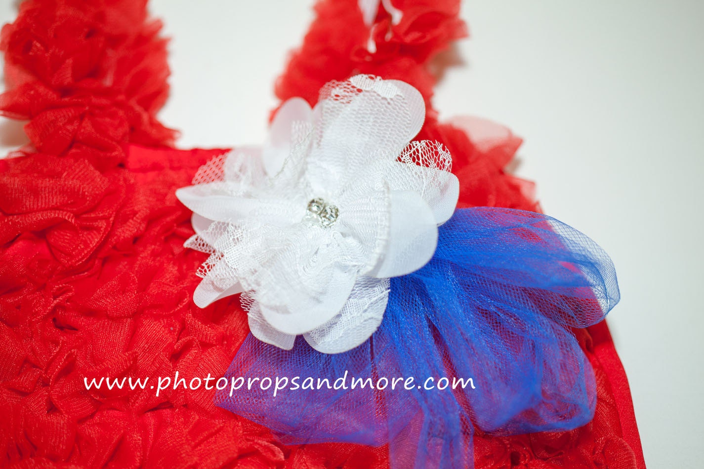 Chiffon Petti Ruffle Tank Top, girls petti tank top,  ruffle petti tank top - july 4th red white and blue