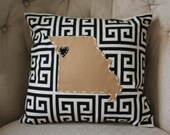State Pillow - Missouri, Custom, 14x14