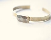 Faceted Peruvian Pyrite Bangle