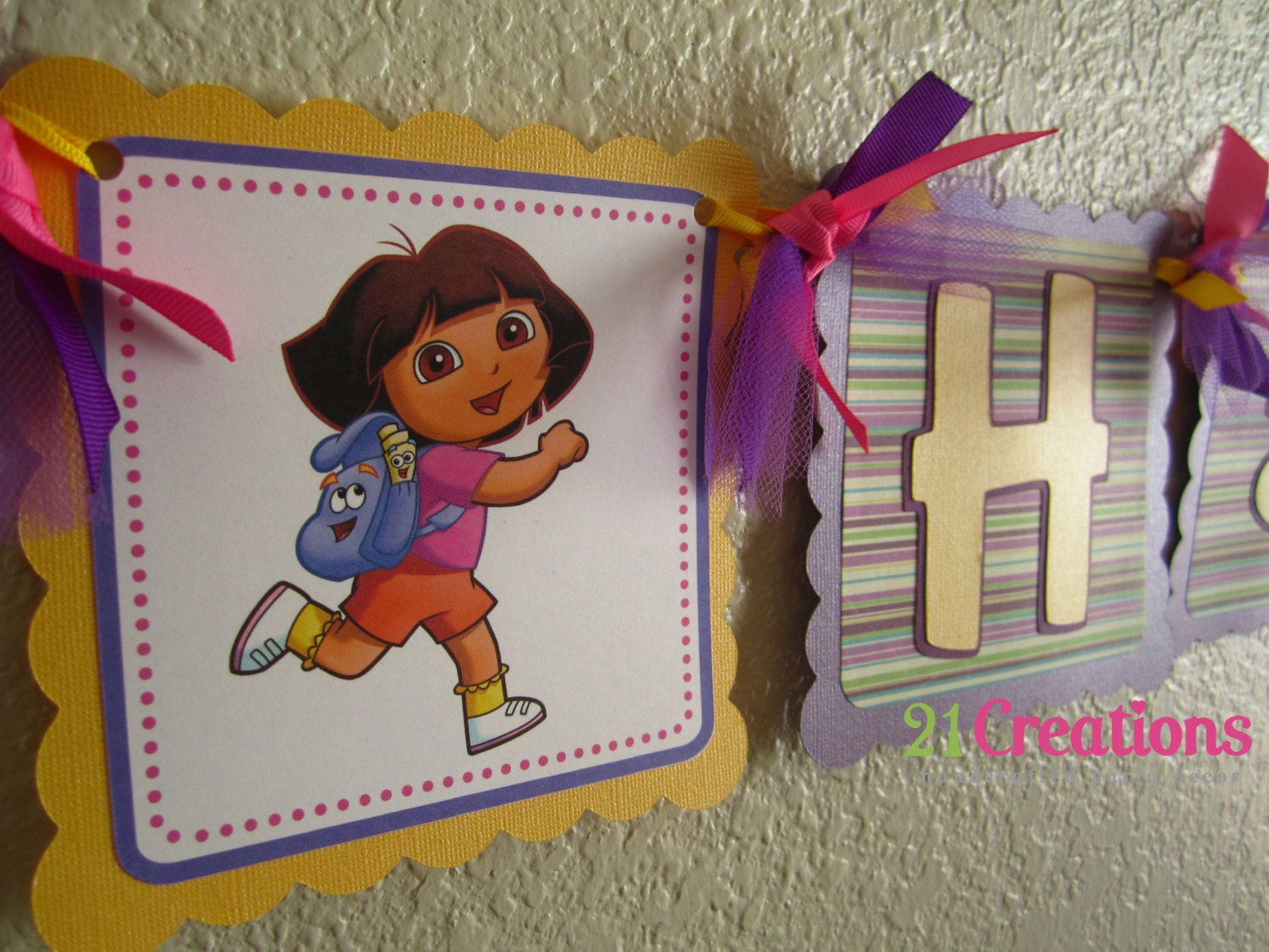 Dora the Explorer Birthday Banner Il_170x135