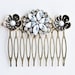 Something Old.....Bridal Hair Comb,Vintage Pearl Rhinestone,Repurposed Jewlery,Upcycled Wedding Hair Accessory,Bridal Hair Comb