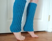 Hand knitted Leg Warmers, Dance leg warmers, pre-teen, youth