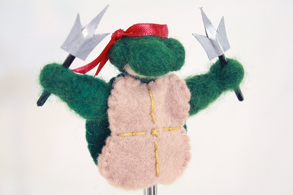 TMNT finger puppets - set of four - ON SALE