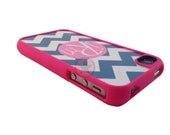 PERSONALIZED GIFTS - Monogrammed Chevron Patterns-  Custom iphone cases for any iPhone 4/4s, Any sayings,pictures etc..