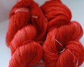 Soft & Sturdy Sock- 100 grams Color- Fall Pumpkin Hand Dyed Yarn