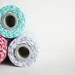Baker's Twine 10 yards - Red, Mint, Gray