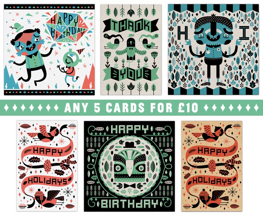 Any 5 x Cards Mega Deal